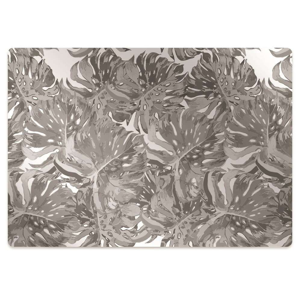 Covoras protectie pardoseala Frunze cenușii