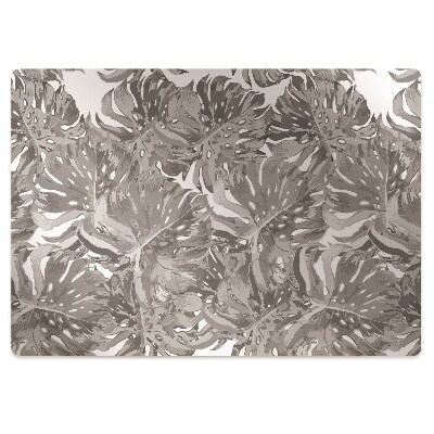 Covoras protectie pardoseala Frunze cenușii