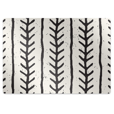 Protectie podea birou Motiv cu oase de pește