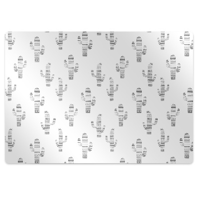 Covoras pentru protectie podea Plante mexicane