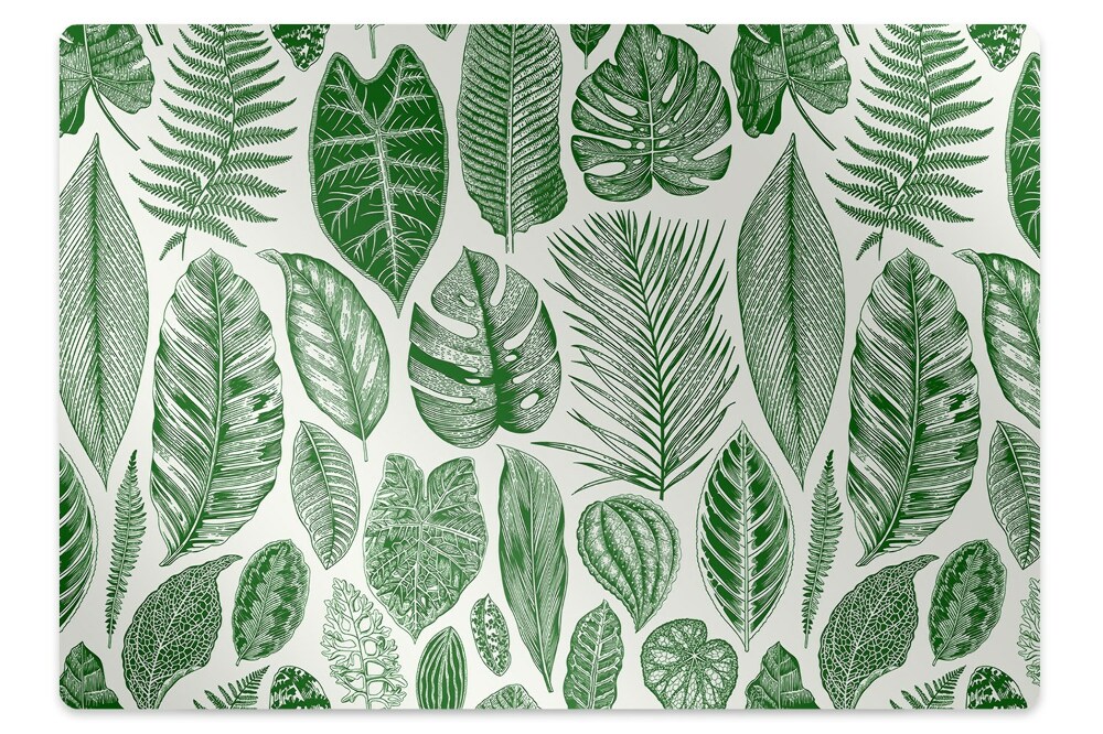 Protectie podea birou frunze de palmier