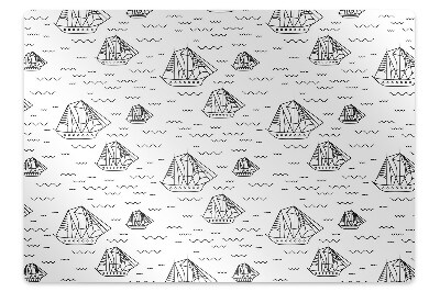 Covoras protectie pardoseala Nave cu pânze pe apă