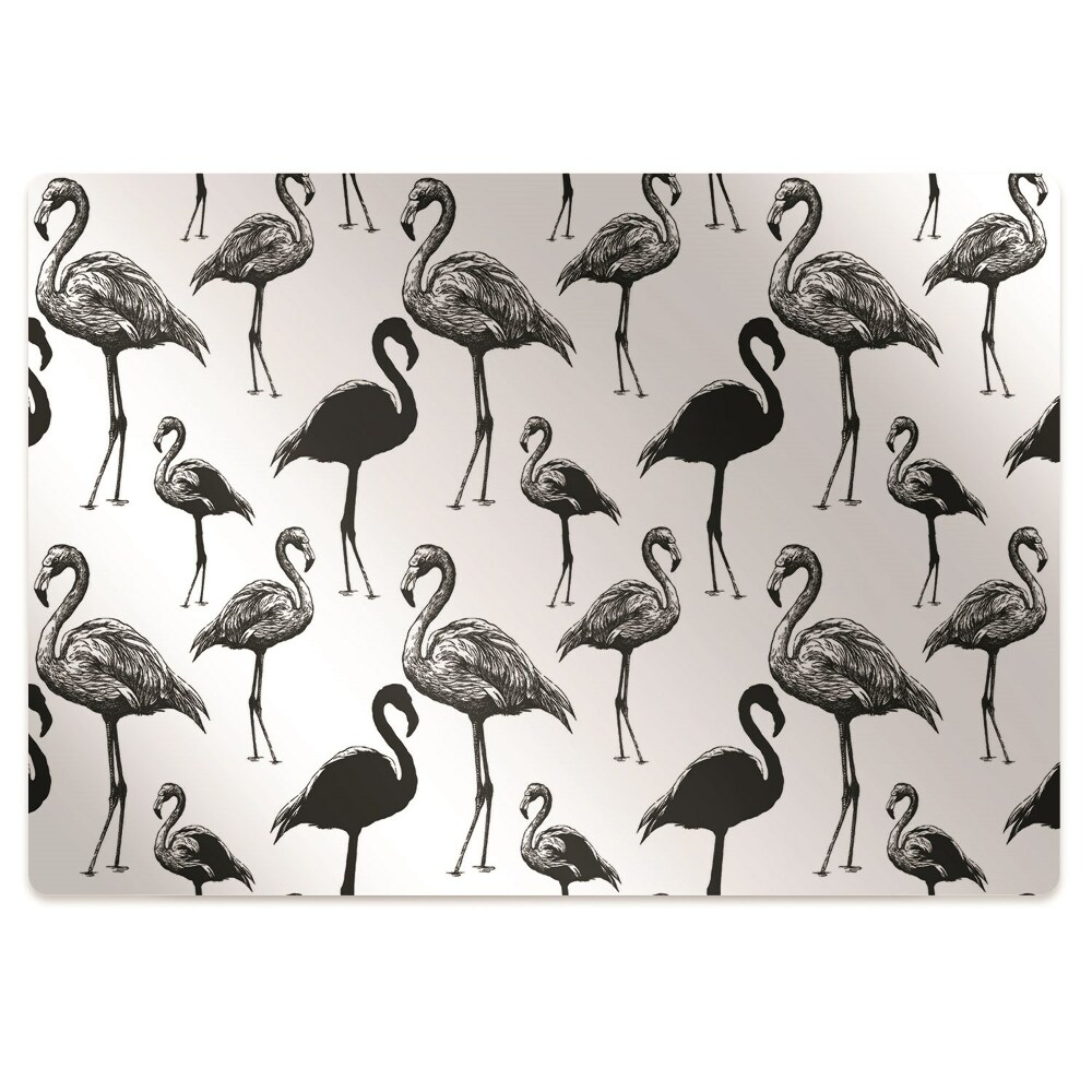 Covoras protectie pardoseala Flamingo în stil retro