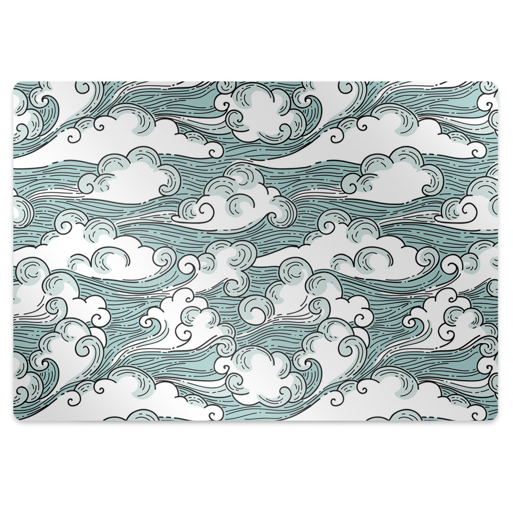 Protectie podea scaun birou Vânt pe cer