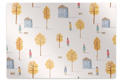 Protectie podea birou Model minimalist