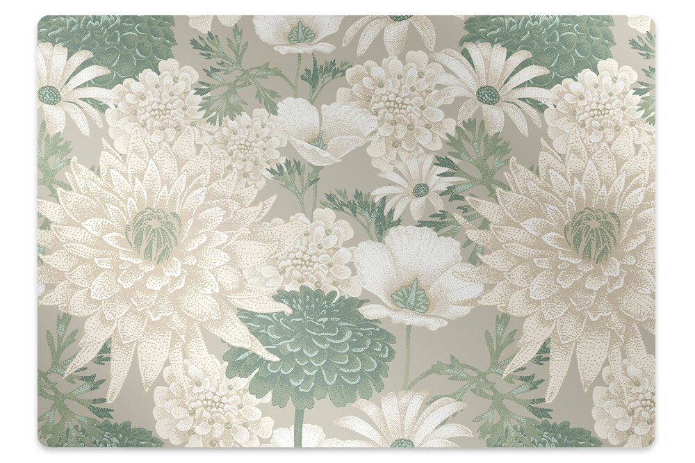 Covoras pentru protectie podea Flori de margaretă primăvara