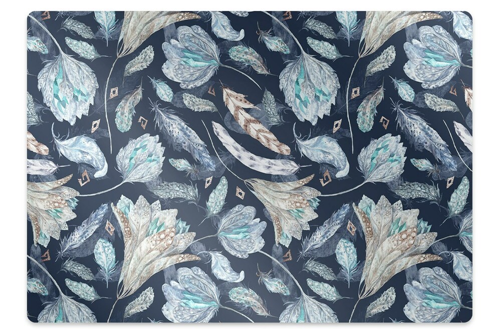 Protectie podea scaun birou Motiv boho