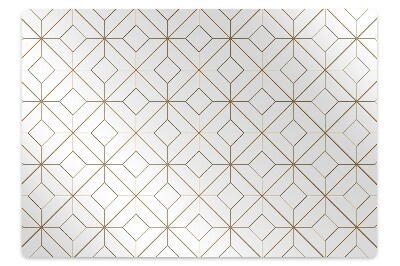 Protectie podea birou Figuri geometrice
