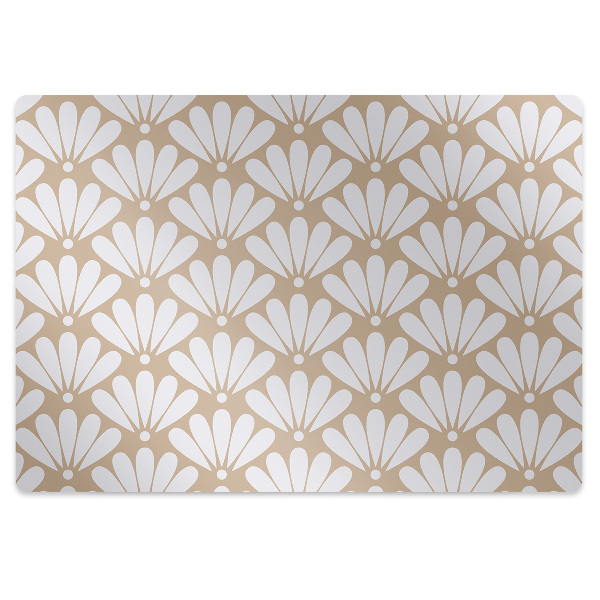 Protectie podea scaun birou motiv oriental