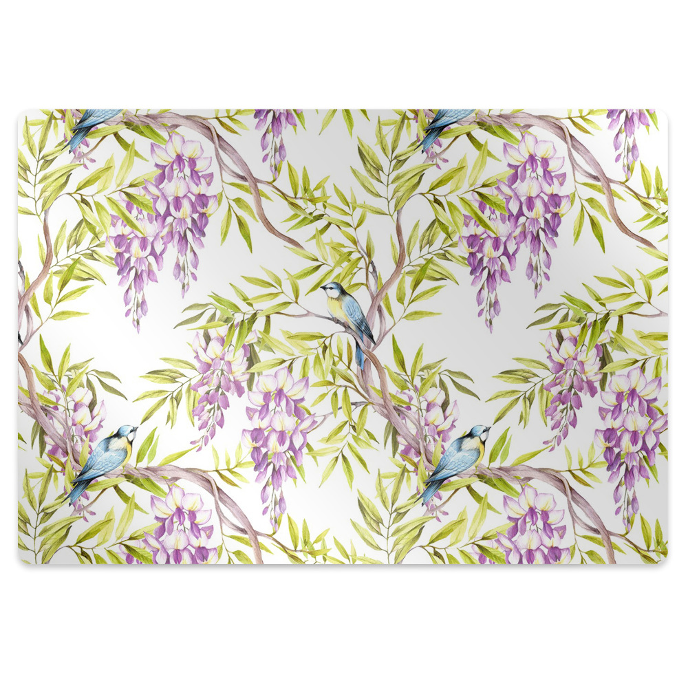 Covoras protectie pardoseala Păsări în pădure