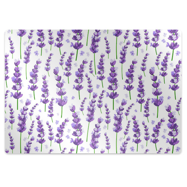 Protectie podea scaun birou Flori violete