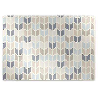 Covoras pentru protectie podea Fundal geometric