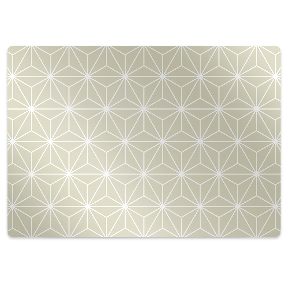 Protectie podea birou Motiv geometric