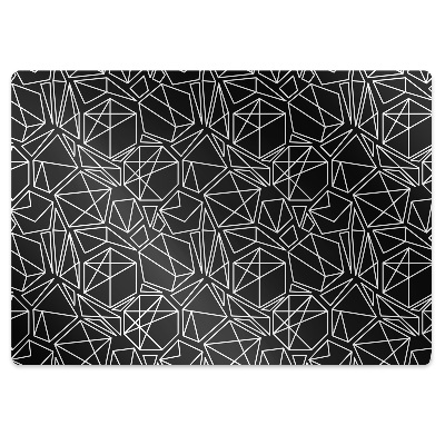 Protectie podea scaun birou Forme geometrice