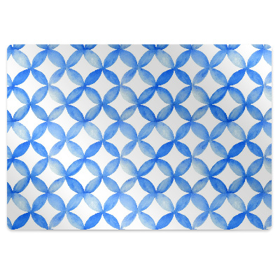 Protectie podea scaun Cercuri albastre