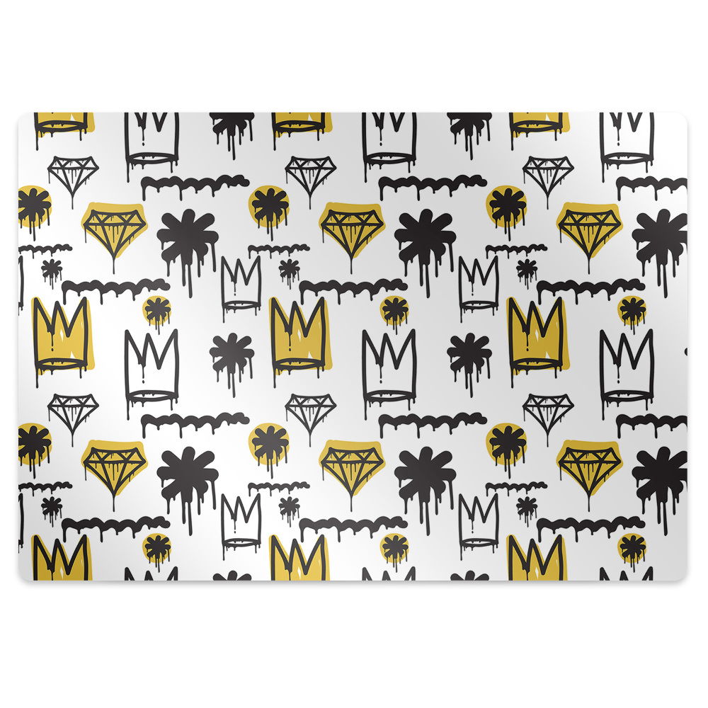 Protectie podea scaun Coroane și diamante