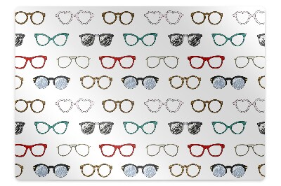 Protectie podea scaun birou Vintage cu ochelari