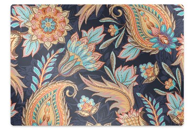 Protectie podea scaun birou Motive etnice colorate