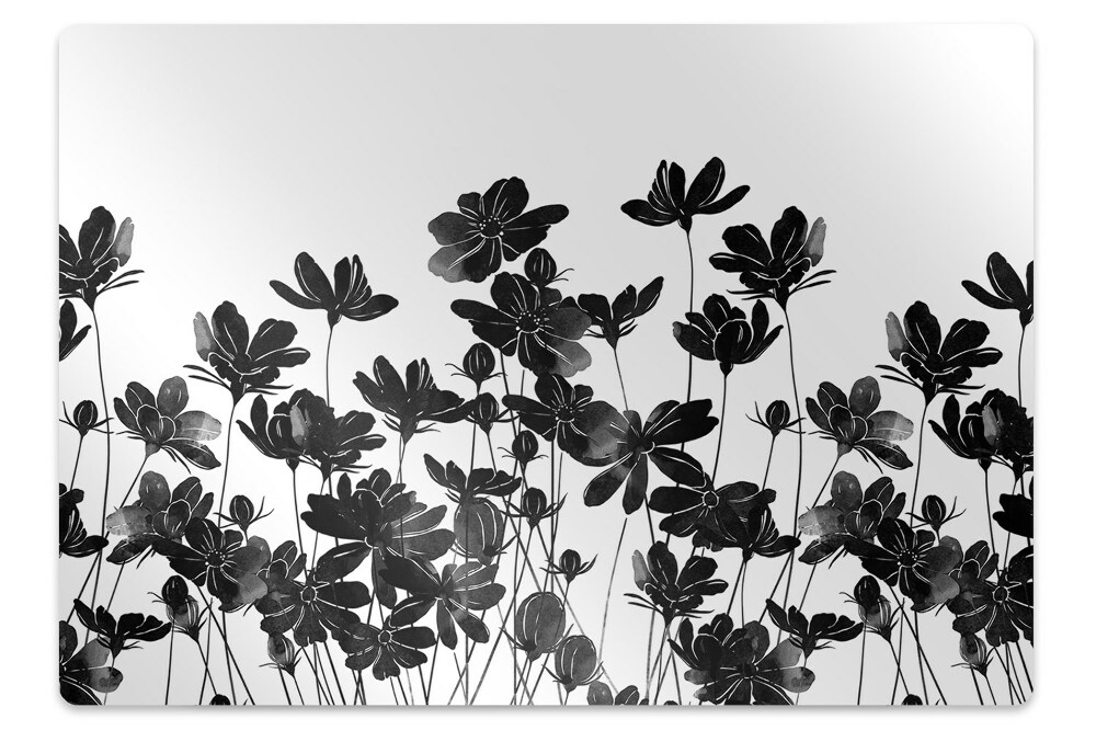 Covoras protectie pardoseala Peisaj în negru