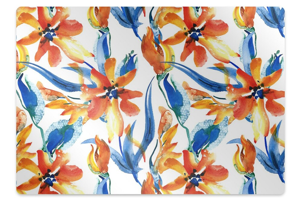 Covoras pentru protectie podea Flori însorite