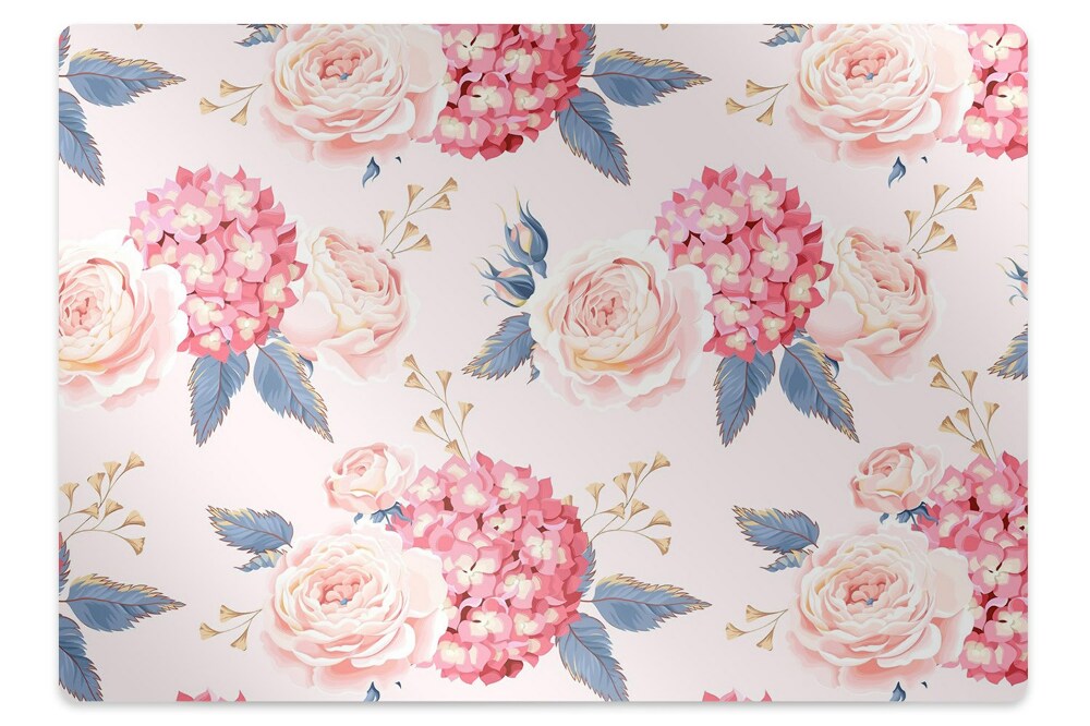 Protectie podea scaun birou Flori mari neobișnuite