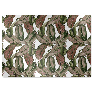 Protectie podea scaun birou O frunză spectaculoasă