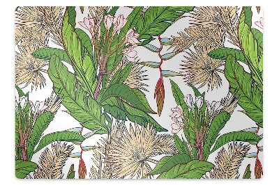 Covoras pentru protectie podea Padure tropicala