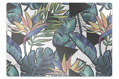 Protectie podea birou frunze de palmier