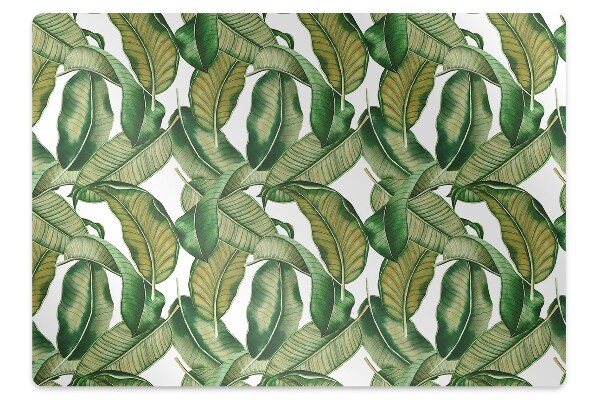 Covoras pentru protectie pardosea Frunze botanice