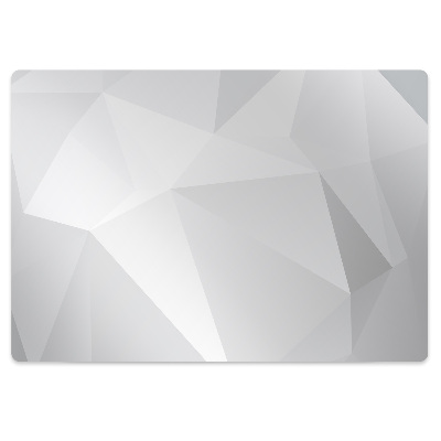 Covoras protectie pardoseala Fantezie albă