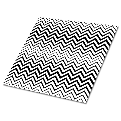 Panouri de vinil pvc Heringbone alb-negru