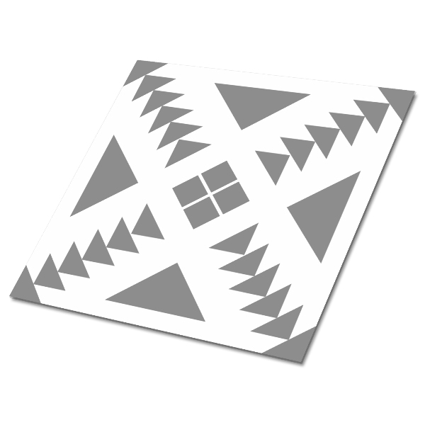Plăci din pvc autoadezive Mozaic geometric gri