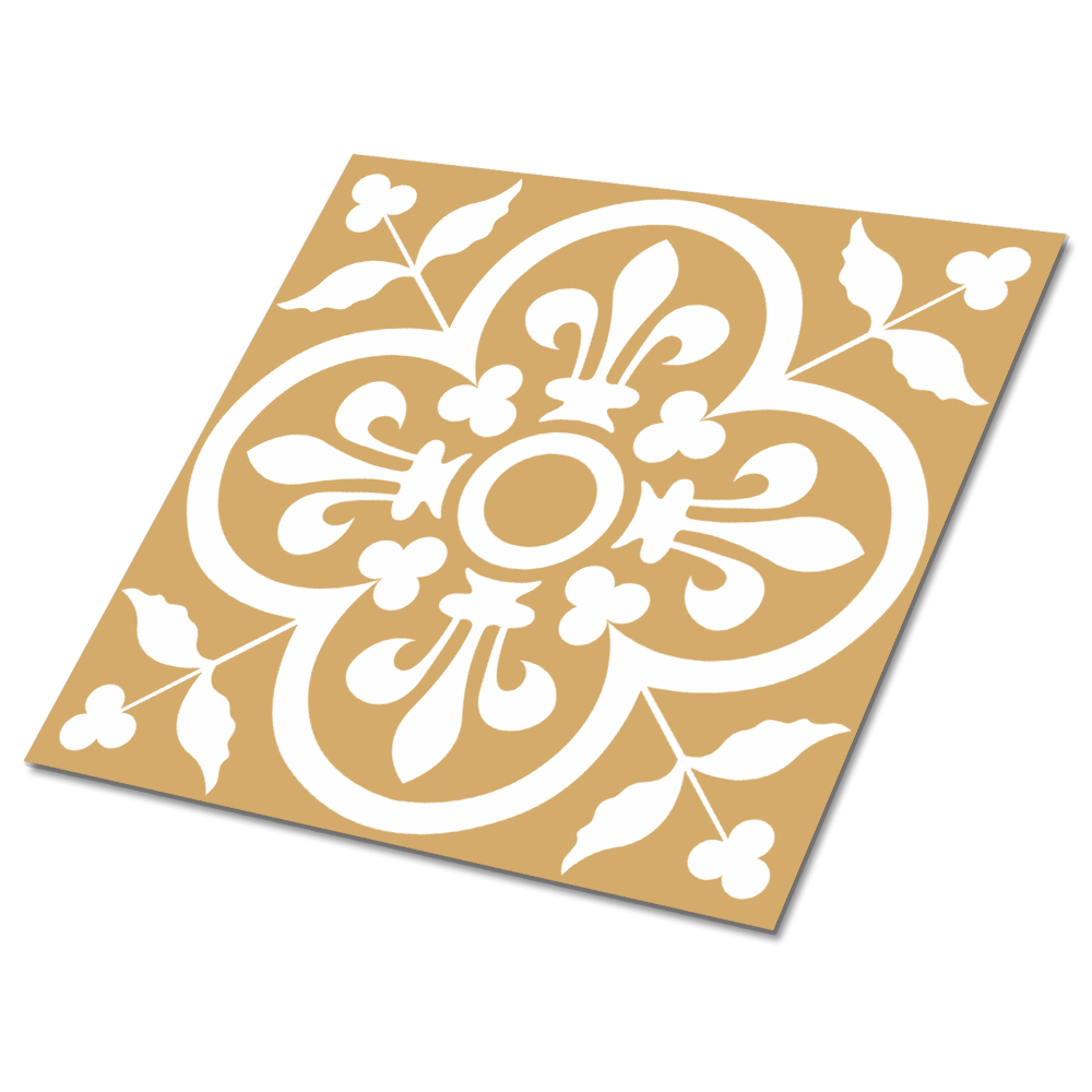 Panouri de vinil pvc Motiv artistic portocaliu