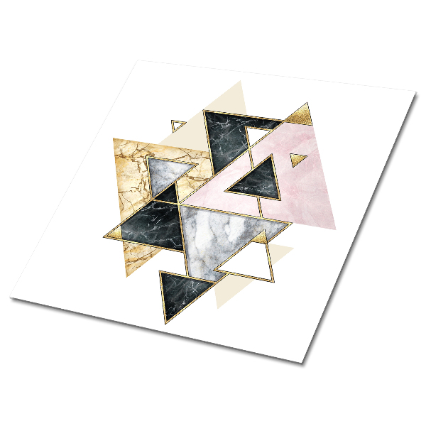 Plăci de vinil autoadezive marmură geometrică