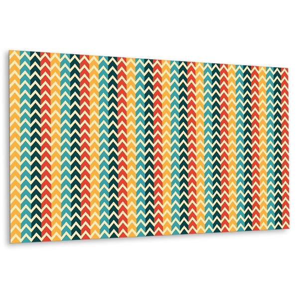 Panou decorativ bucatarie cu un motiv în stil retro