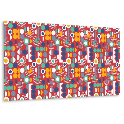 Panou perete Model retro geometric