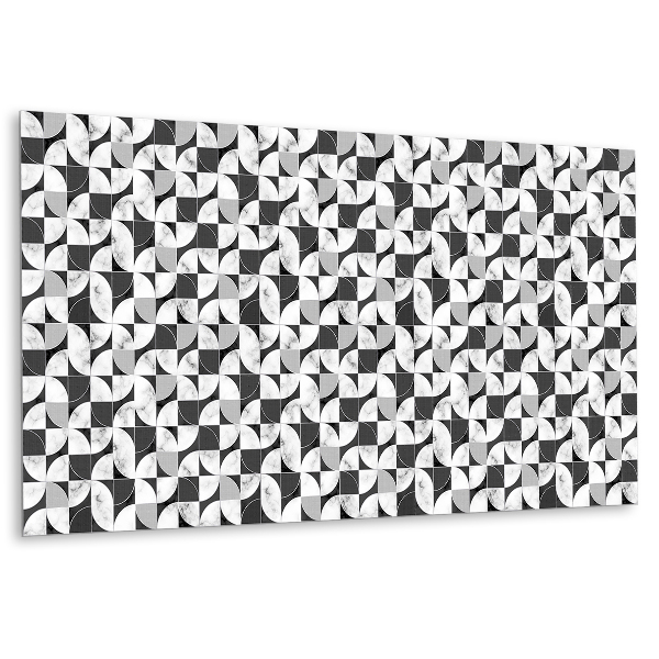 Panou de perete bucatarie Mozaic geometric