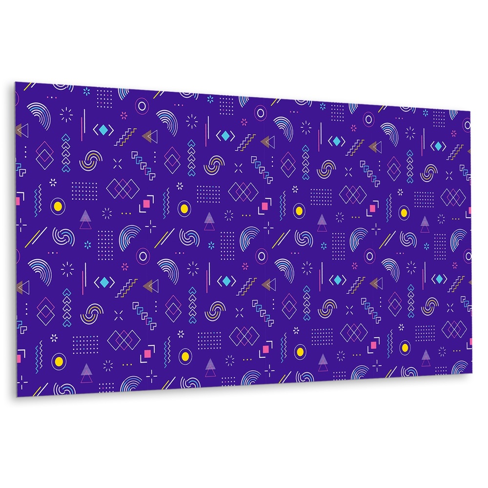 Panou decorativ bucatarie Motivul geometriei