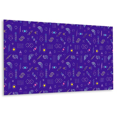 Panou decorativ bucatarie Motivul geometriei
