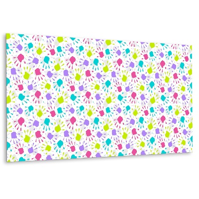 Panou decorativ pvc Motiv amprente de mâini
