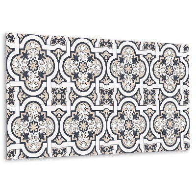 Panou decorativ într-un ornament de frunze