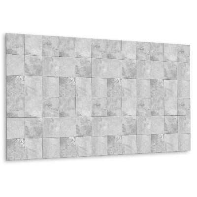 Panou decorativ bucatarie Patchwork de beton