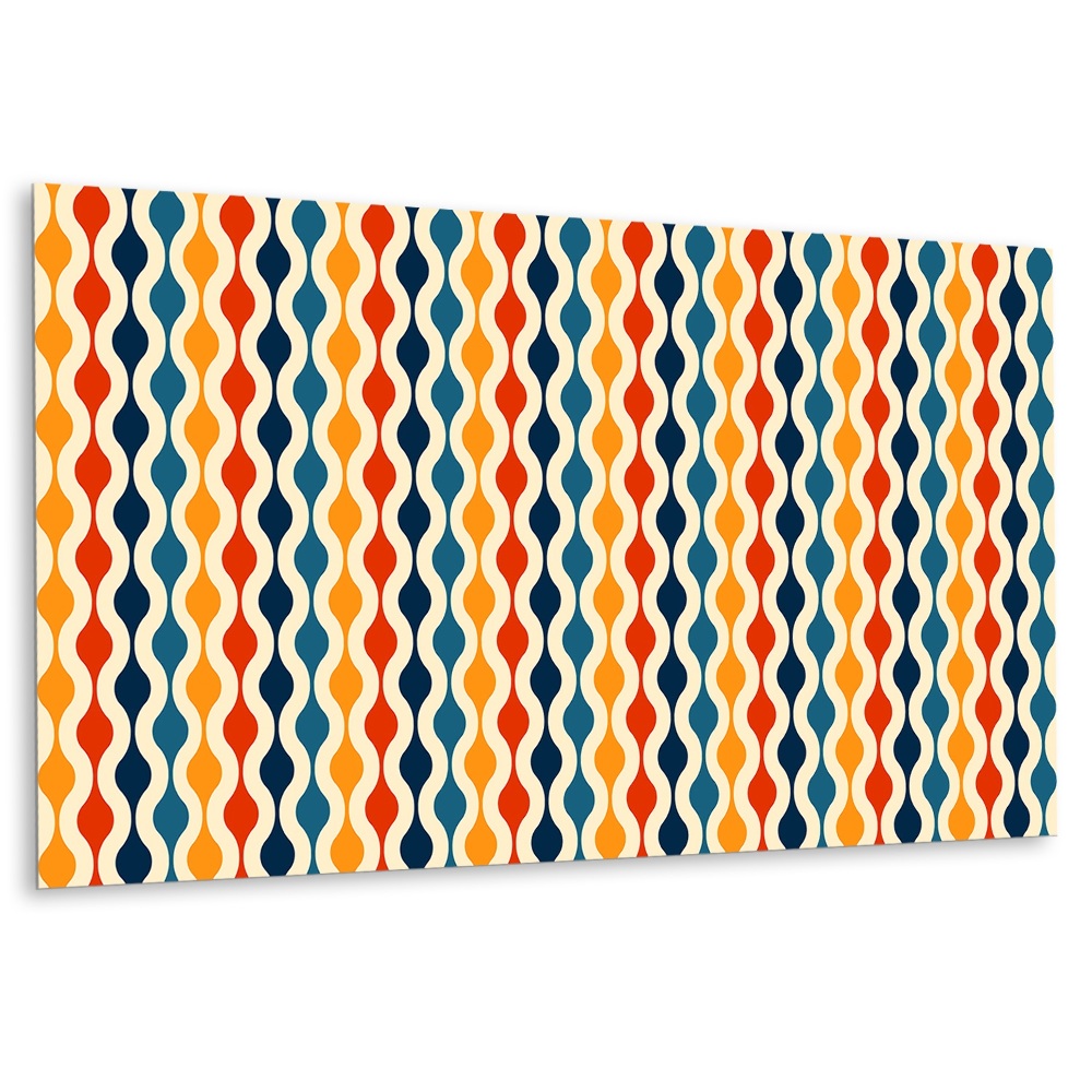 Panou decorativ pvc Model retro pe podea