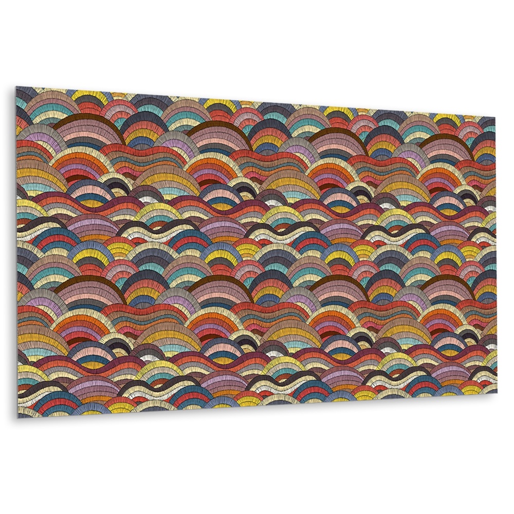 Panou decorativ bucatarie Model ondulat decorativ