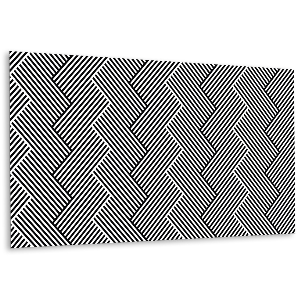 Panou decorativ bucatarie și figuri geometrice atrăgătoare