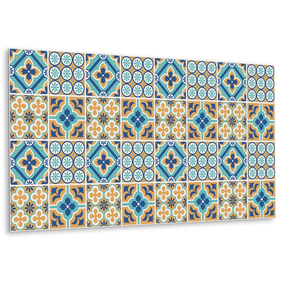 Panou decorativ bucatarie cu un model decorativ frumos