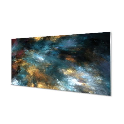 Fotografie imprimată pe sticlă Pete Colorate De Goo