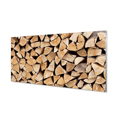 Tablou din sticlă Blocuri De Lemn