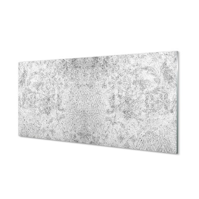 Fotografie imprimată pe sticlă Model De Piatră De Beton