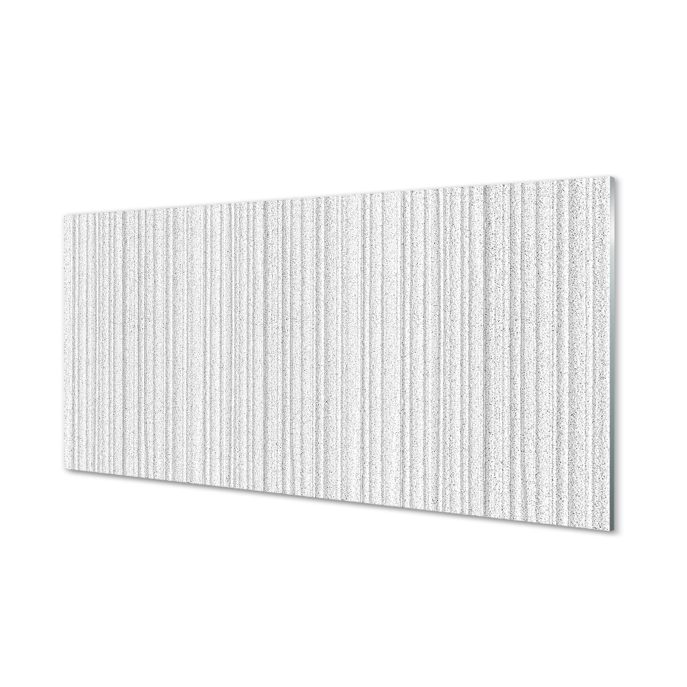 Tablou pe sticlă Dungi Mici Neregulate Gri